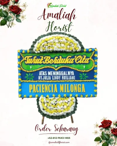 Papan Bunga Duka regol