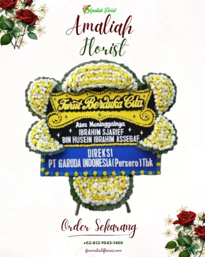 Papan Bunga Duka regol